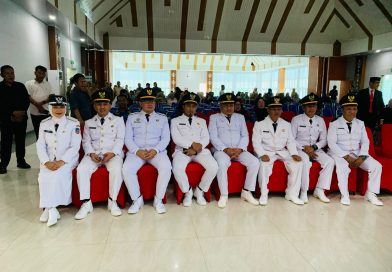 Bupati Konsel Irham Kalenggo Lantik Sejumlah Pejabat Administrator dan Pengawas